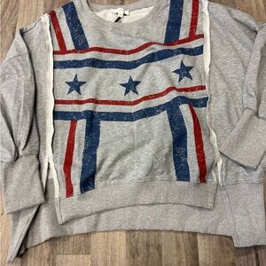 Anthropologie Oversized Sweatshirt for Women Long Sleeve Crewneck‎ S/M NWT